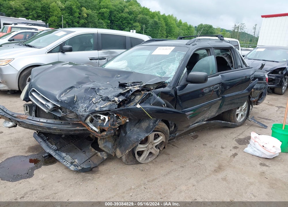 2006 SUBARU BAJA SPORT VIN: 4S4BT62C866105039