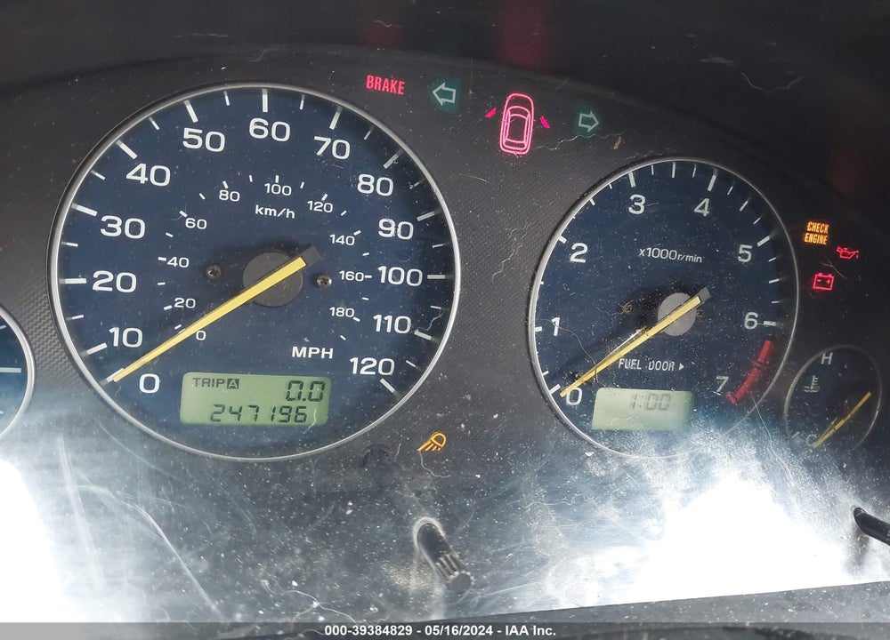 2006 SUBARU BAJA SPORT VIN: 4S4BT62C866105039