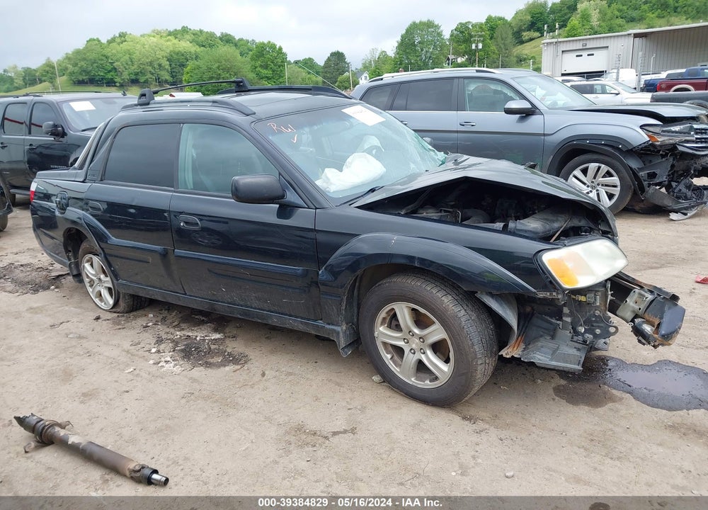 2006 SUBARU BAJA SPORT VIN: 4S4BT62C866105039
