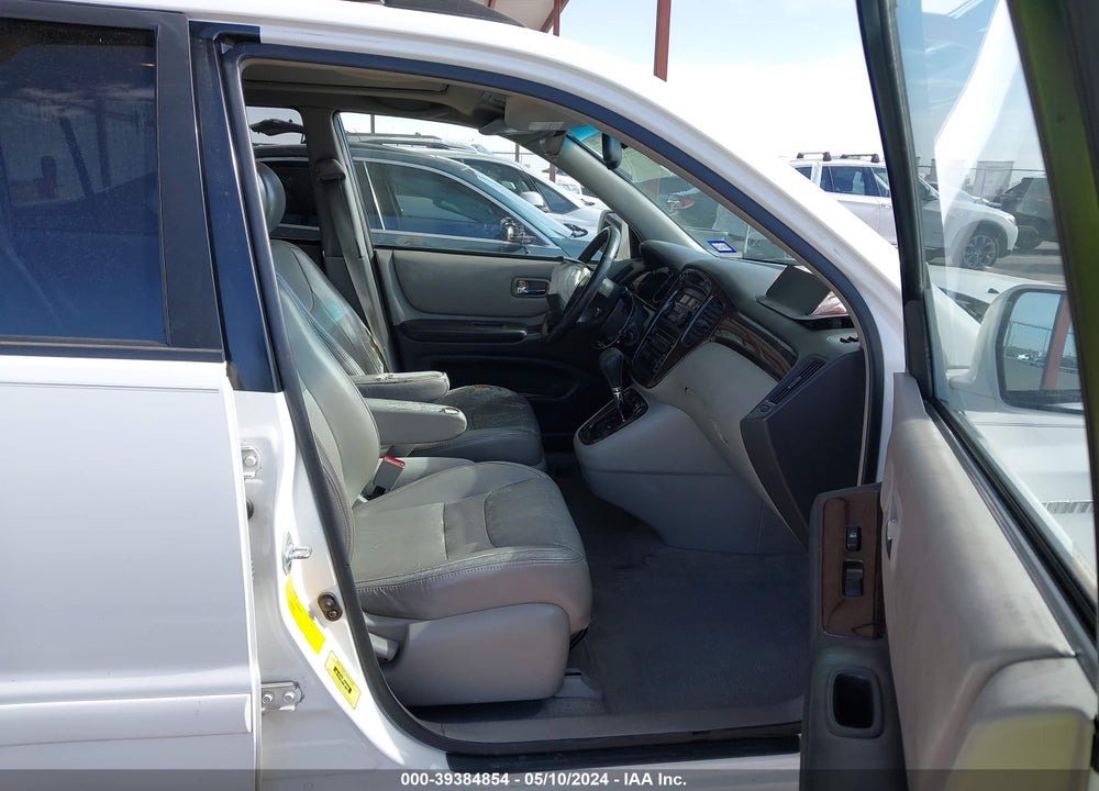 2001 TOYOTA HIGHLANDER V6 VIN: JTEGF21A710011736