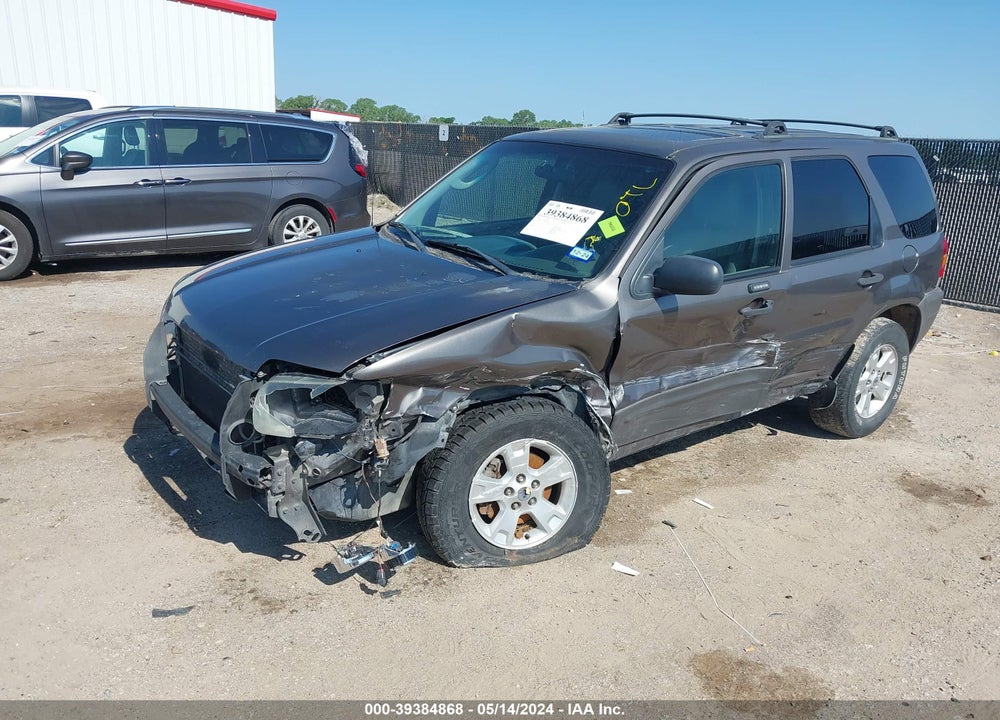 2006 FORD ESCAPE VIN: 1FMYU93196KC65847
