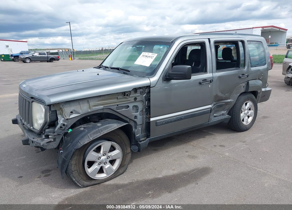 2012 JEEP LIBERTY SPORT VIN: 1C4PJMAK1CW191576