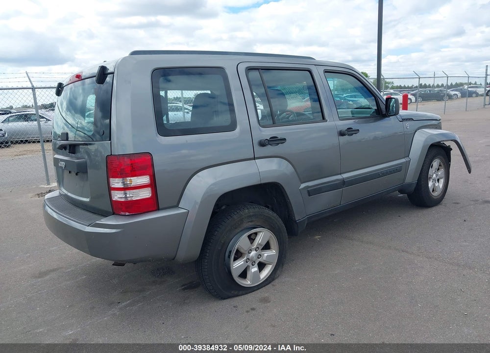 2012 JEEP LIBERTY SPORT VIN: 1C4PJMAK1CW191576