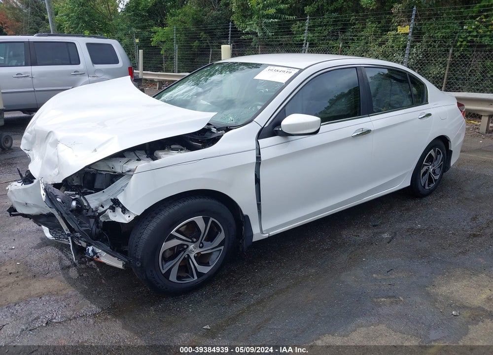 2016 HONDA ACCORD LX VIN: 1HGCR2F30GA209213