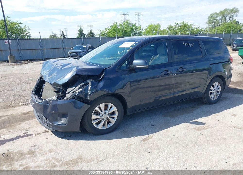 2017 KIA SEDONA LX VIN: KNDMB5C1XH6226858