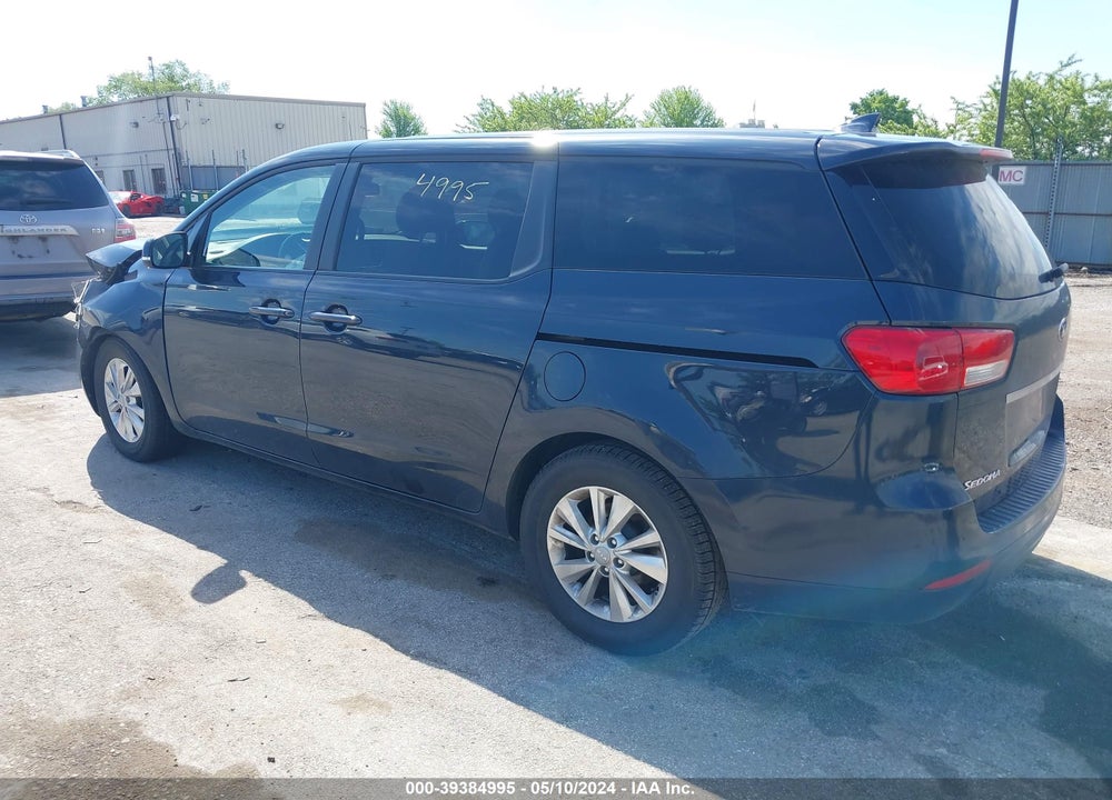 2017 KIA SEDONA LX VIN: KNDMB5C1XH6226858
