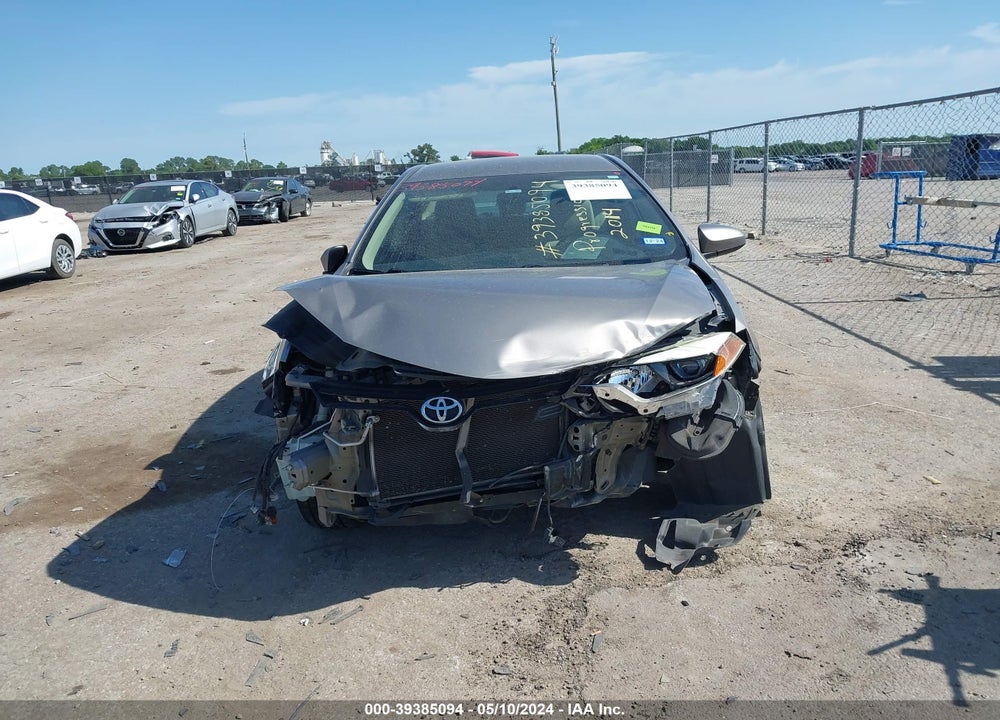 2014 TOYOTA COROLLA LE ECO PLUS VIN: 5YFBPRHEXEP111886