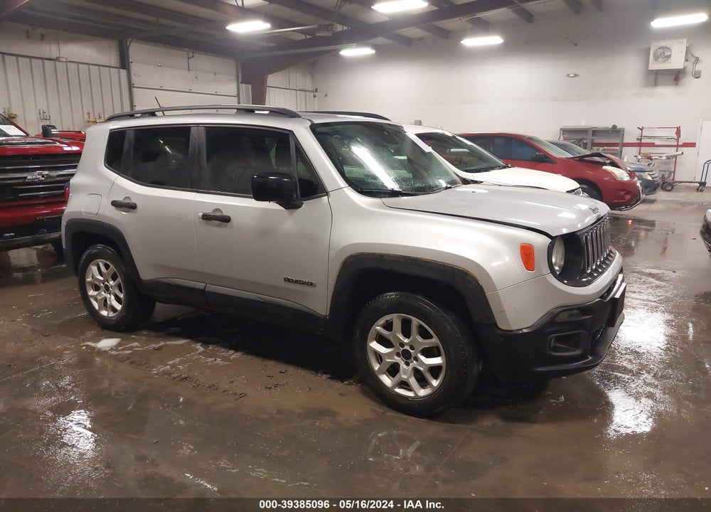 2015 JEEP RENEGADE LATITUDE VIN: ZACCJBBT7FPC16704