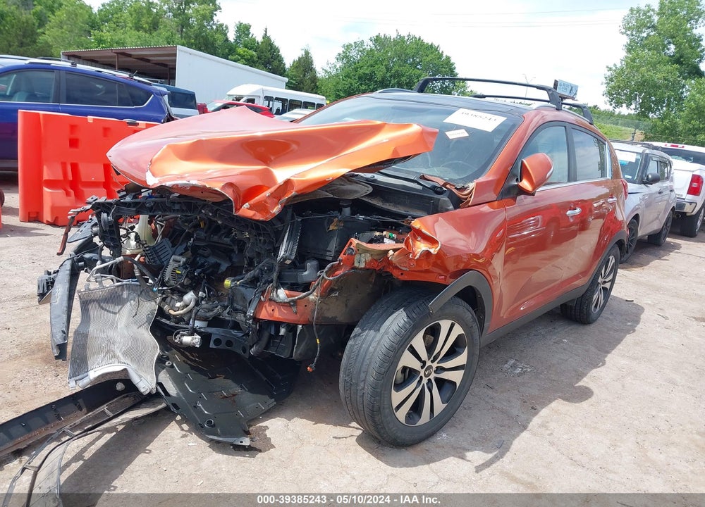 2013 KIA SPORTAGE EX VIN: KNDPC3A2XD7367024