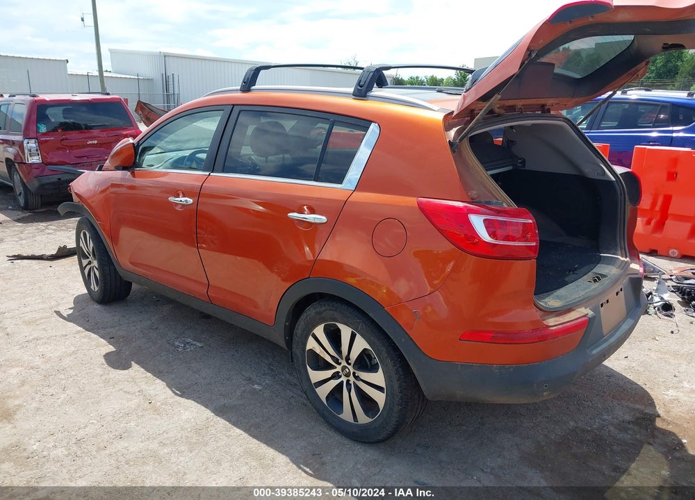 2013 KIA SPORTAGE EX VIN: KNDPC3A2XD7367024