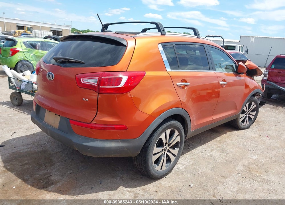 2013 KIA SPORTAGE EX VIN: KNDPC3A2XD7367024