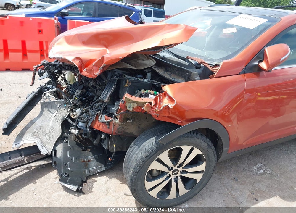 2013 KIA SPORTAGE EX VIN: KNDPC3A2XD7367024