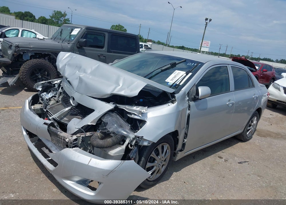 2010 TOYOTA COROLLA LE VIN: JTDBU4EE8AJ070110