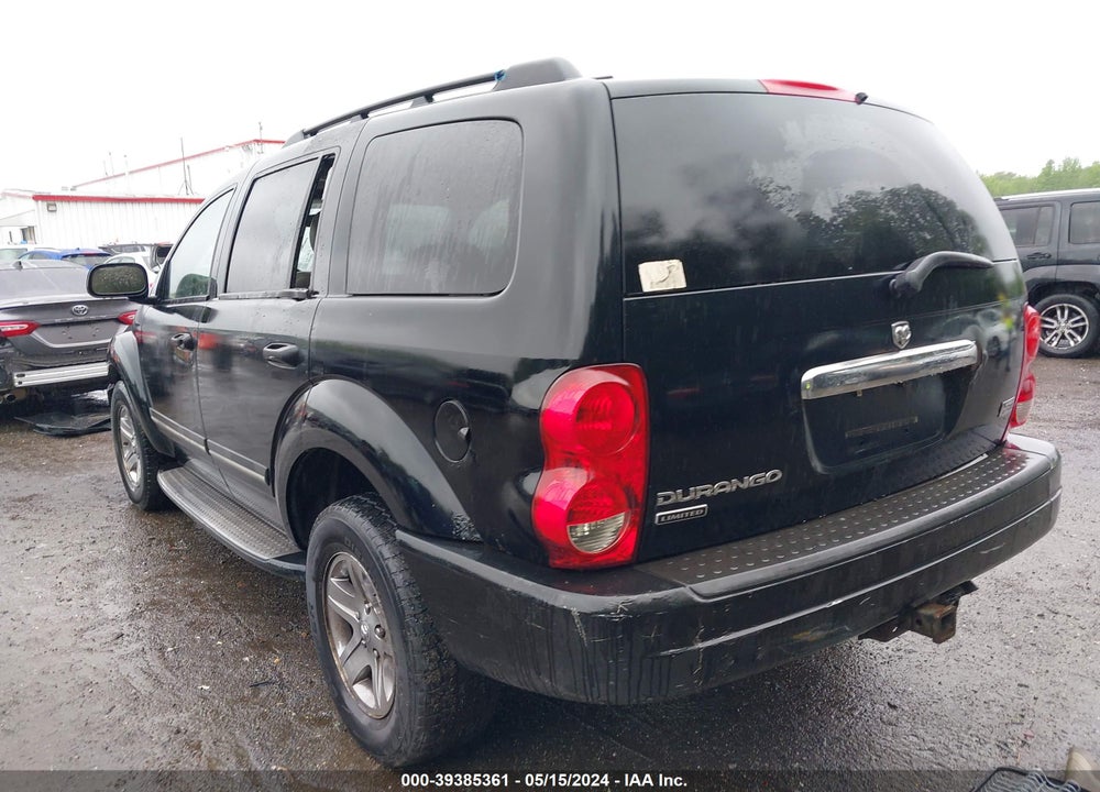 2005 DODGE DURANGO LIMITED VIN: 1D8HB58D35F625239
