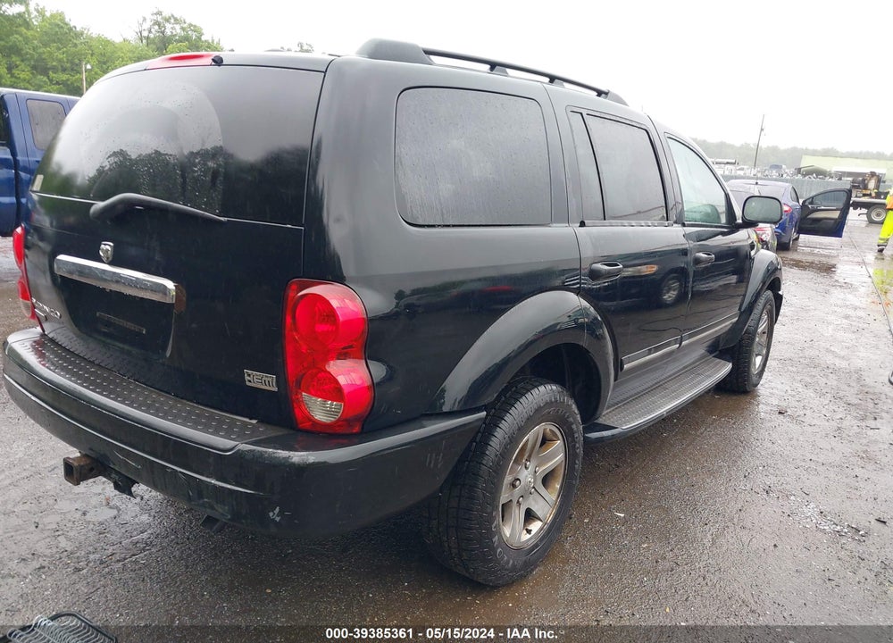 2005 DODGE DURANGO LIMITED VIN: 1D8HB58D35F625239