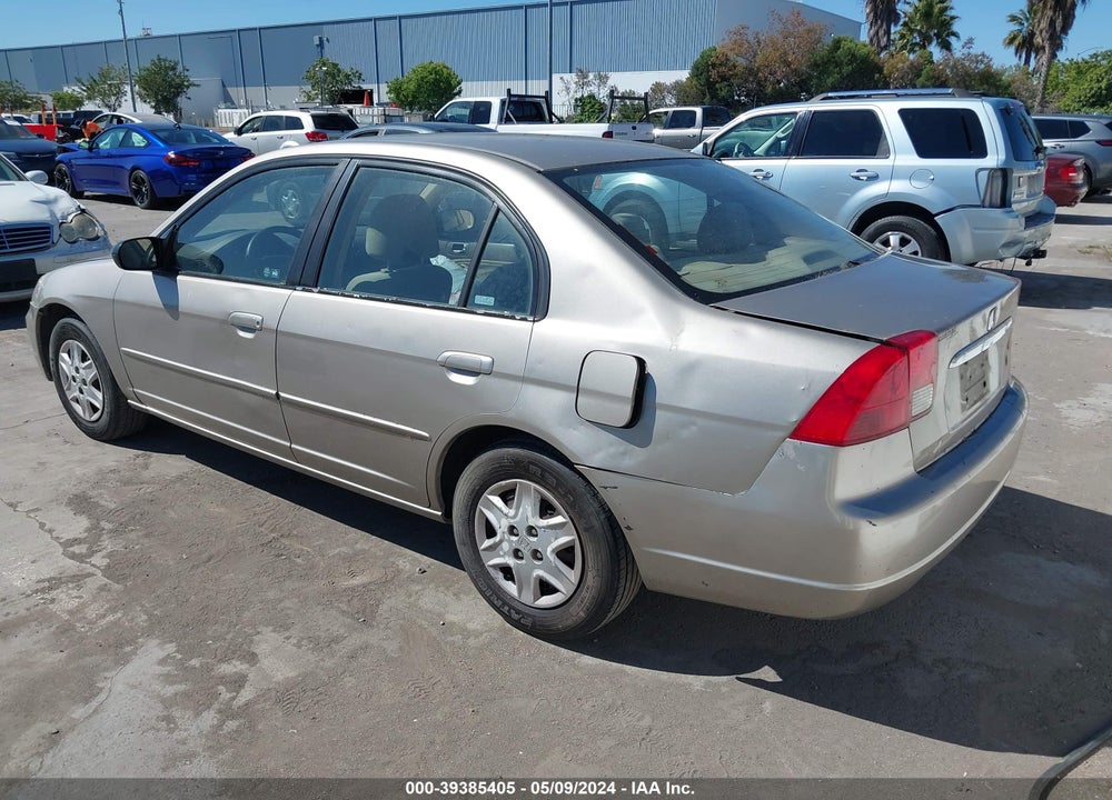 2003 HONDA CIVIC LX VIN: 2HGES16553H511729