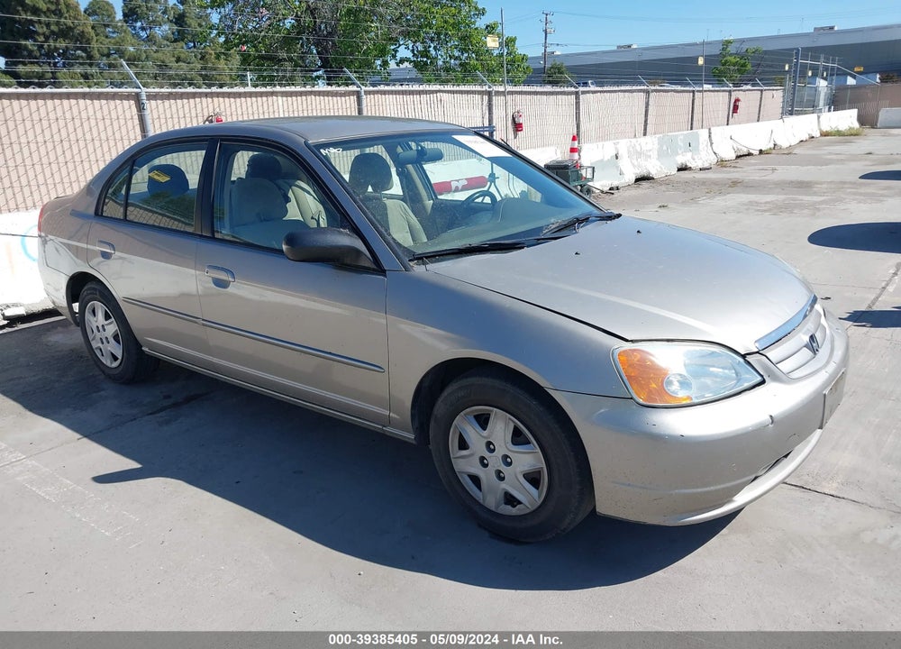 2003 HONDA CIVIC LX VIN: 2HGES16553H511729