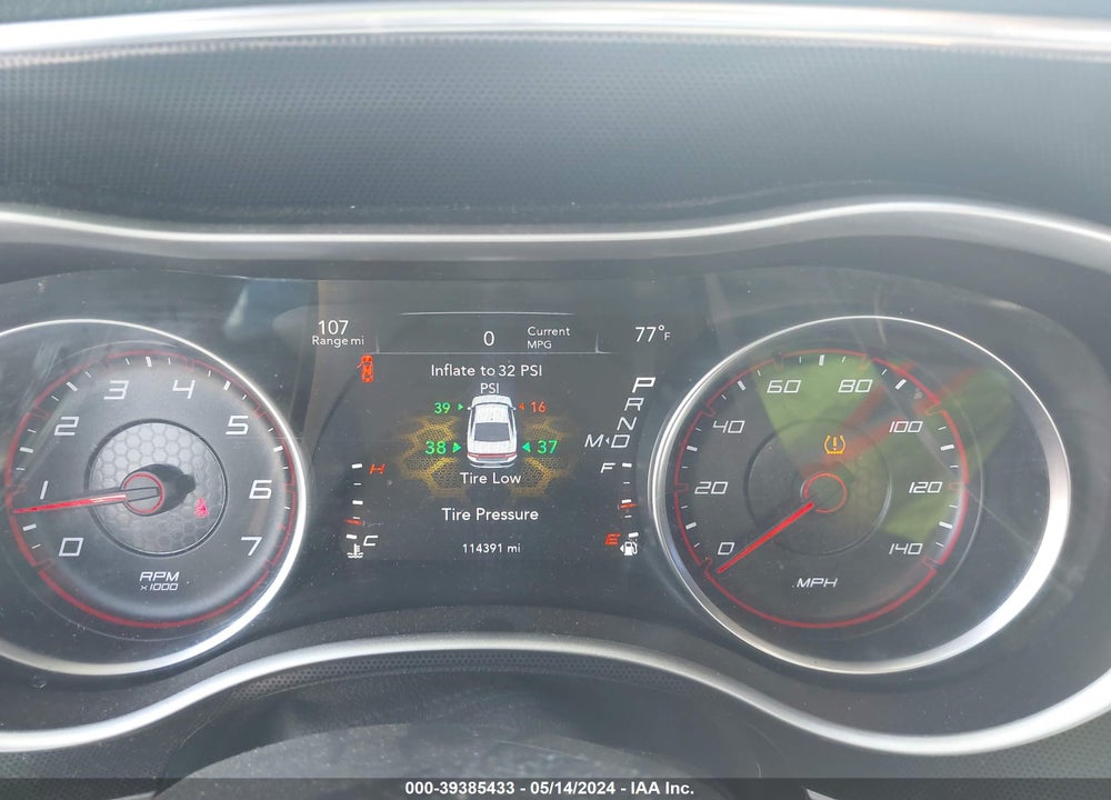 2016 DODGE CHARGER VIN: 2C3CDXHG7GH210844
