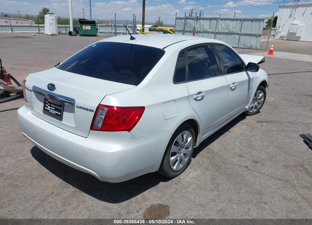 2008 SUBARU IMPREZA 2.5I VIN: JF1GE61648H503992