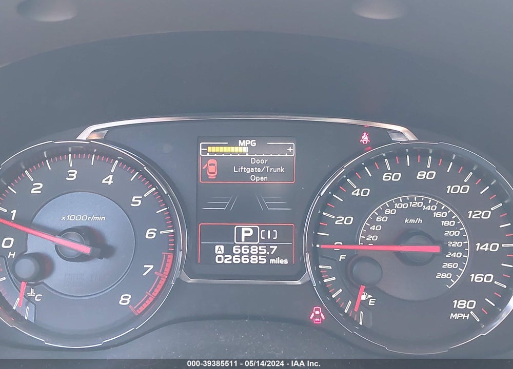 2021 SUBARU WRX PREMIUM VIN: JF1VA1F61M8803451