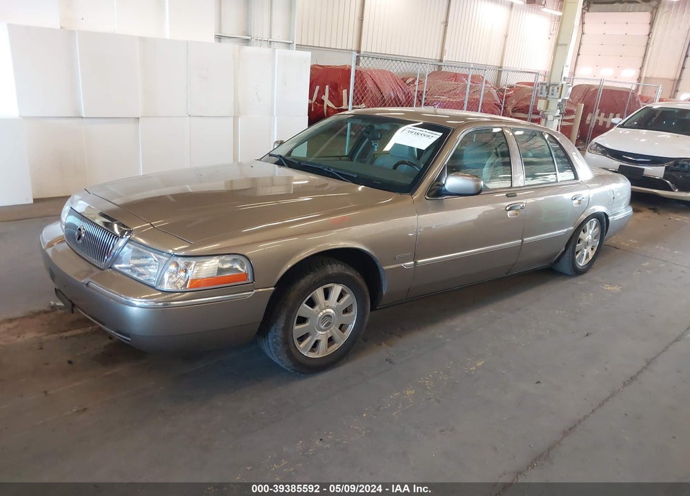 2004 MERCURY GRAND MARQUIS LS VIN: 2MEFM75W34X603468