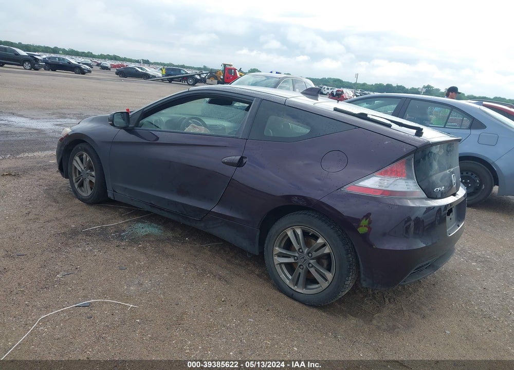 2013 HONDA CR-Z VIN: JHMZF1D45DS000593