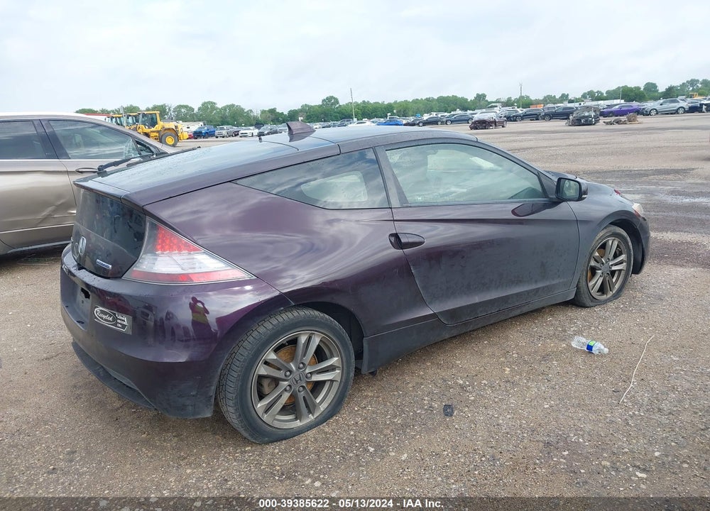 2013 HONDA CR-Z VIN: JHMZF1D45DS000593