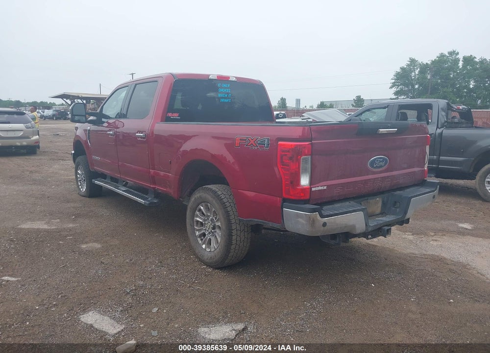 2018 FORD F-250 XLT VIN: 1FT7W2BT9JEC89951