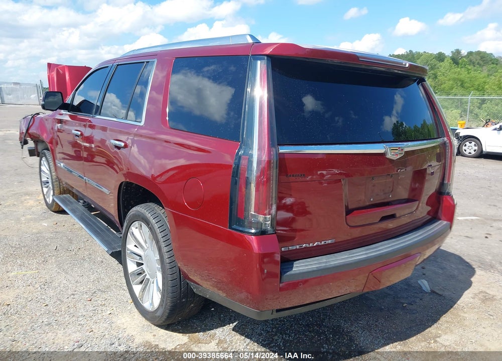 2016 CADILLAC ESCALADE PLATINUM VIN: 1GYS4DKJ4GR310744
