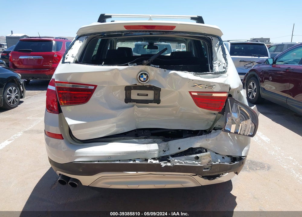 2017 BMW X3 XDRIVE28I VIN: 5UXWX9C32H0W73060