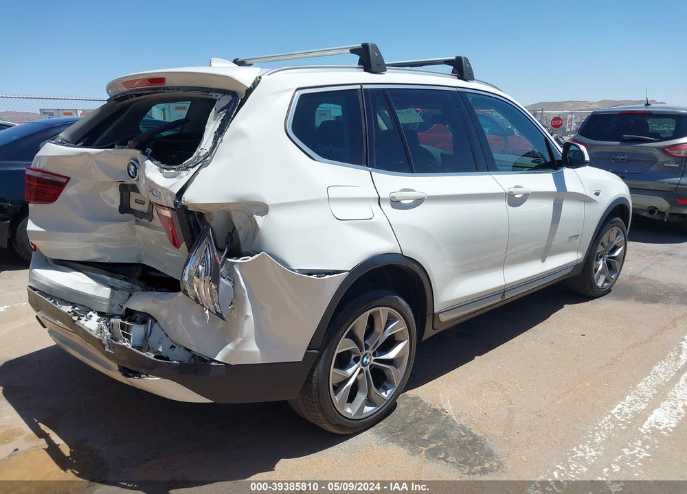 2017 BMW X3 XDRIVE28I VIN: 5UXWX9C32H0W73060