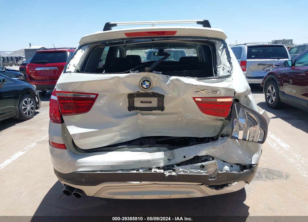 2017 BMW X3 XDRIVE28I VIN: 5UXWX9C32H0W73060