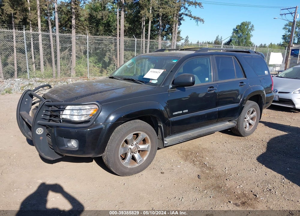 2006 TOYOTA 4RUNNER LIMITED V6 VIN: JTEBU17R160089072
