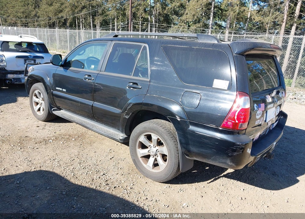 2006 TOYOTA 4RUNNER LIMITED V6 VIN: JTEBU17R160089072