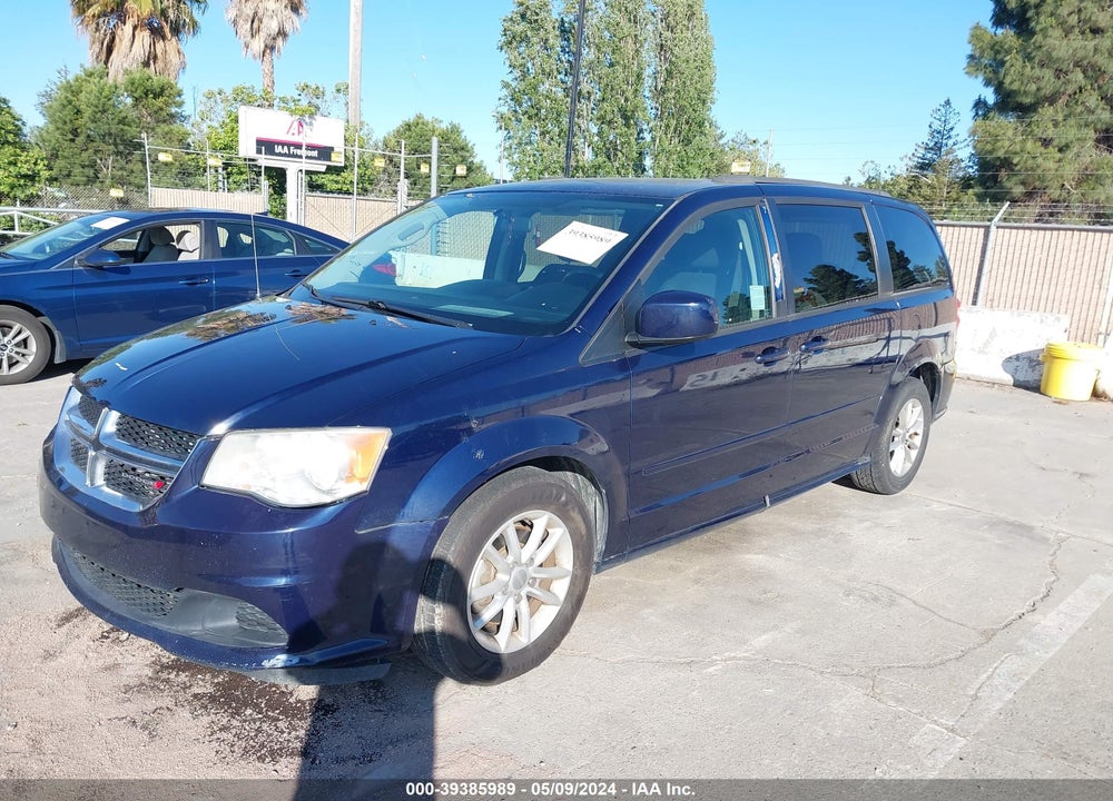 2014 DODGE GRAND CARAVAN SXT VIN: 2C4RDGCG2ER388777