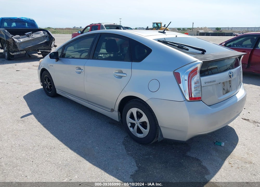 2013 TOYOTA PRIUS FOUR VIN: JTDKN3DU0D1648608