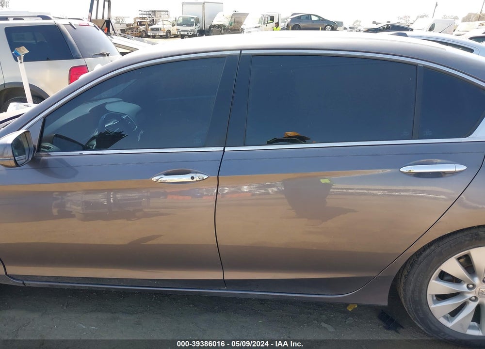 2014 HONDA ACCORD EX-L V-6 VIN: 1HGCR3F87EA006298