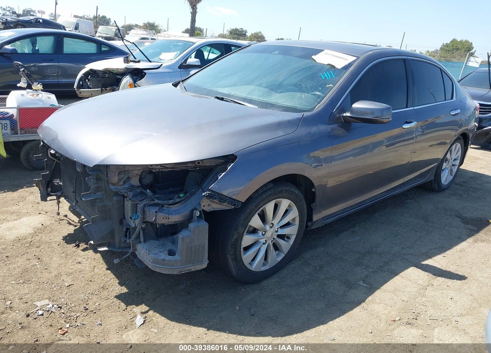 2014 HONDA ACCORD EX-L V-6 VIN: 1HGCR3F87EA006298