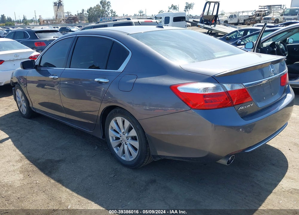 2014 HONDA ACCORD EX-L V-6 VIN: 1HGCR3F87EA006298