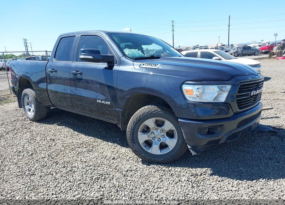 2019 RAM 1500 BIG HORN/LONE STAR QUAD CAB 4X4 6'4 BOX VIN: 1C6SRFBT8KN915393