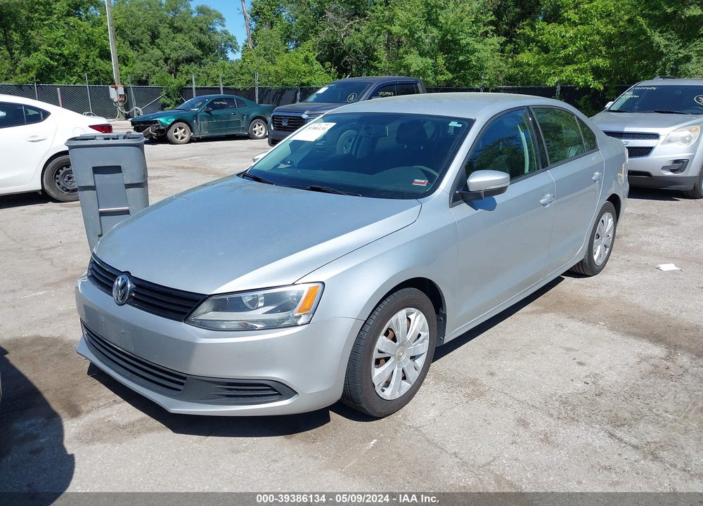 2012 VOLKSWAGEN JETTA 2.5L SE VIN: 3VWDX7AJ7CM351970
