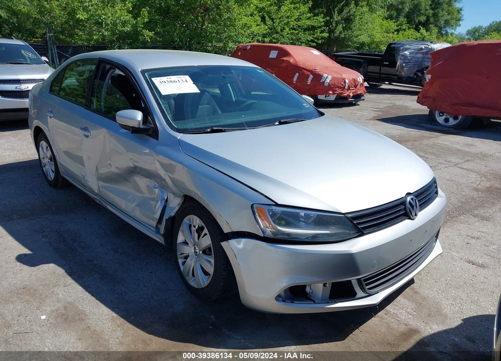 2012 VOLKSWAGEN JETTA 2.5L SE VIN: 3VWDX7AJ7CM351970