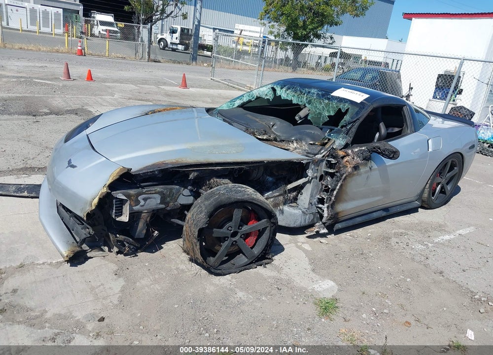 2009 CHEVROLET CORVETTE VIN: 1G1YY25W595104447