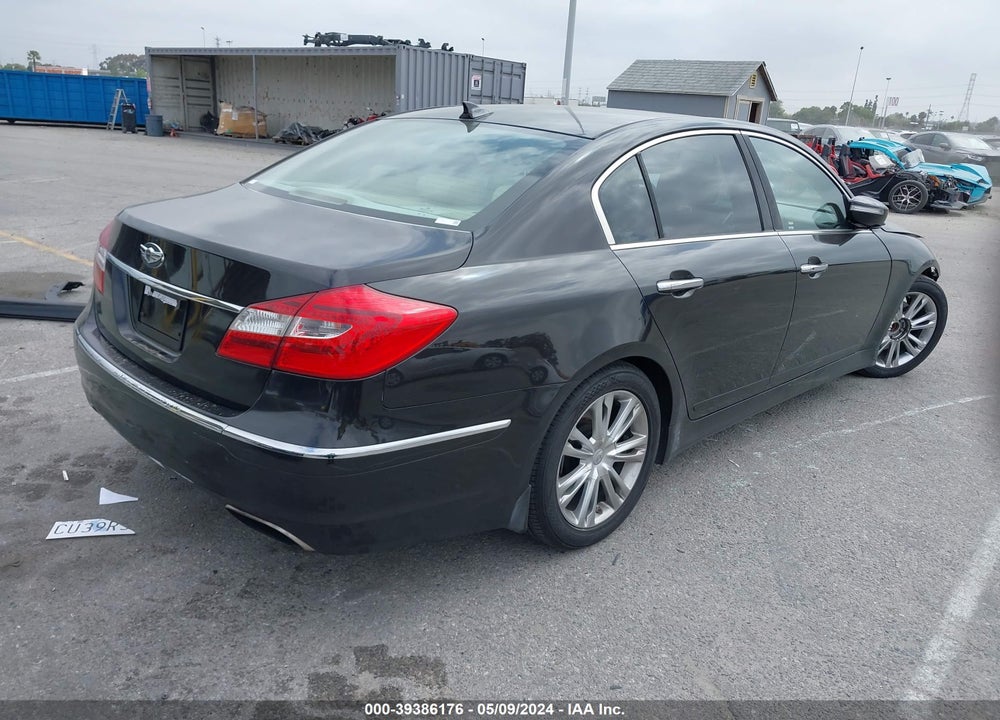 2013 HYUNDAI GENESIS 3.8 VIN: KMHGC4DD9DU251071