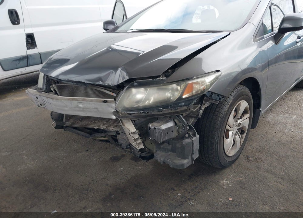 2013 HONDA CIVIC LX VIN: 19XFB2F58DE054033