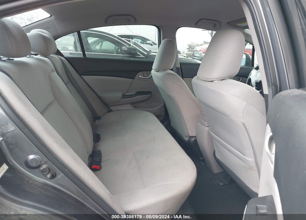 2013 HONDA CIVIC LX VIN: 19XFB2F58DE054033