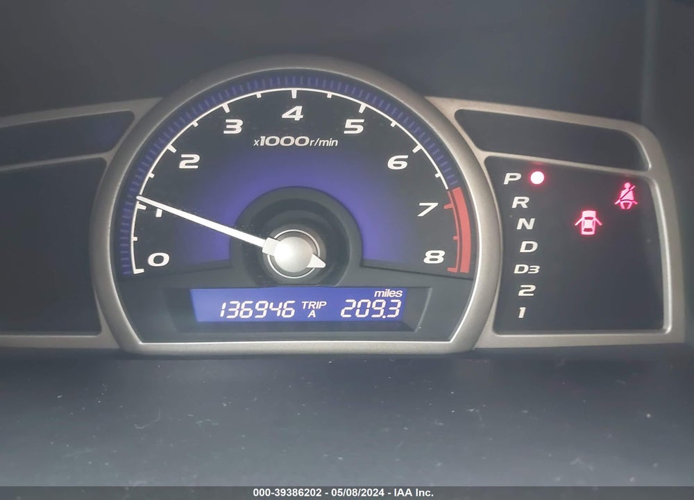 2008 HONDA CIVIC EX VIN: 1HGFA168X8L084110