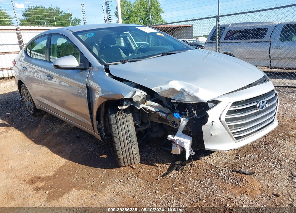 2018 HYUNDAI ELANTRA SEL VIN: 5NPD84LF8JH290042