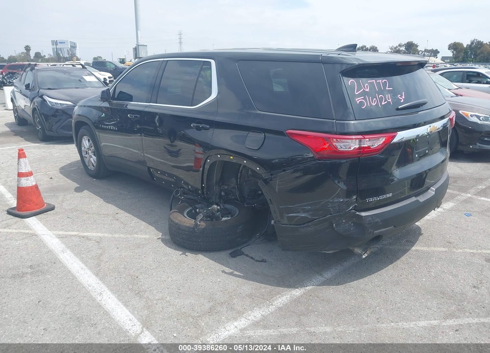 2020 CHEVROLET TRAVERSE FWD LS VIN: 1GNERFKW6LJ307730