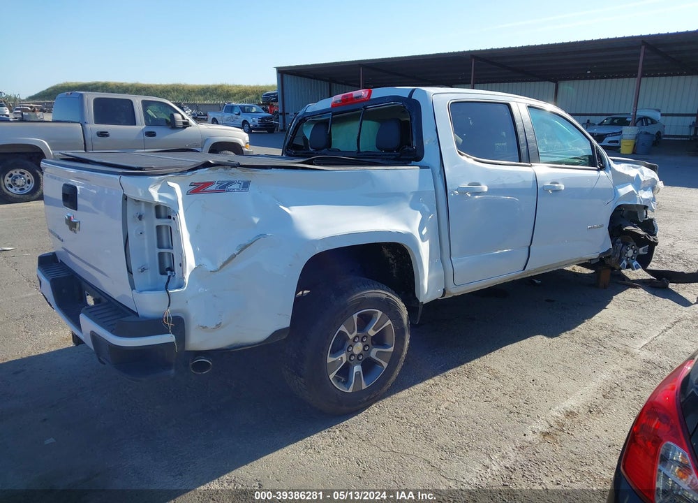 2020 CHEVROLET COLORADO 4WD SHORT BOX Z71 VIN: 1GCGTDEN9L1243158